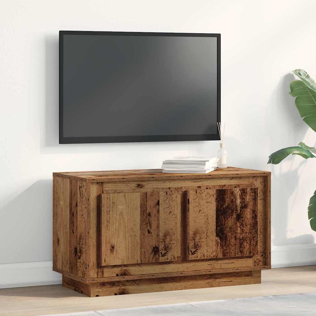 TV-skab 80 X 35 X 45 Cm Konstrueret Træ - Variant 862128