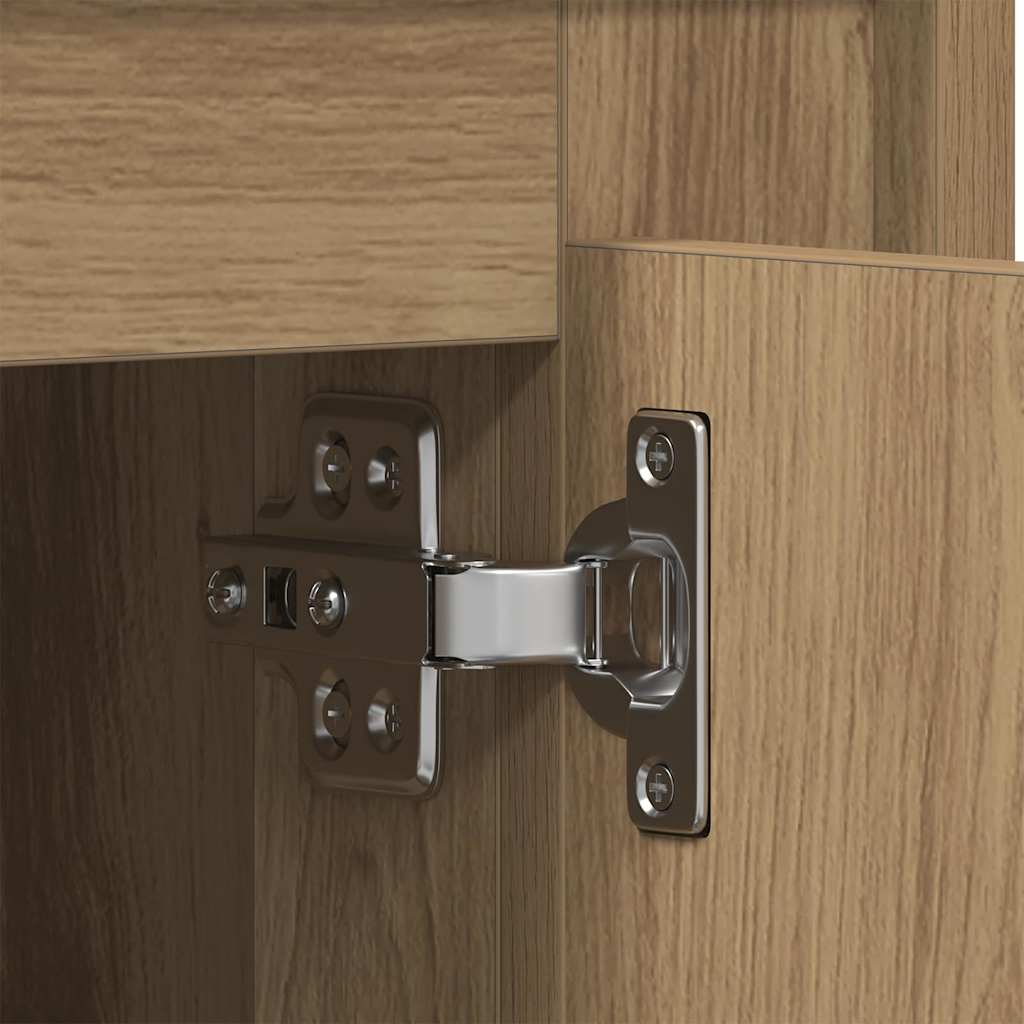 TV-skab 80 X 35 X 45 Cm Konstrueret Træ - Billede 9