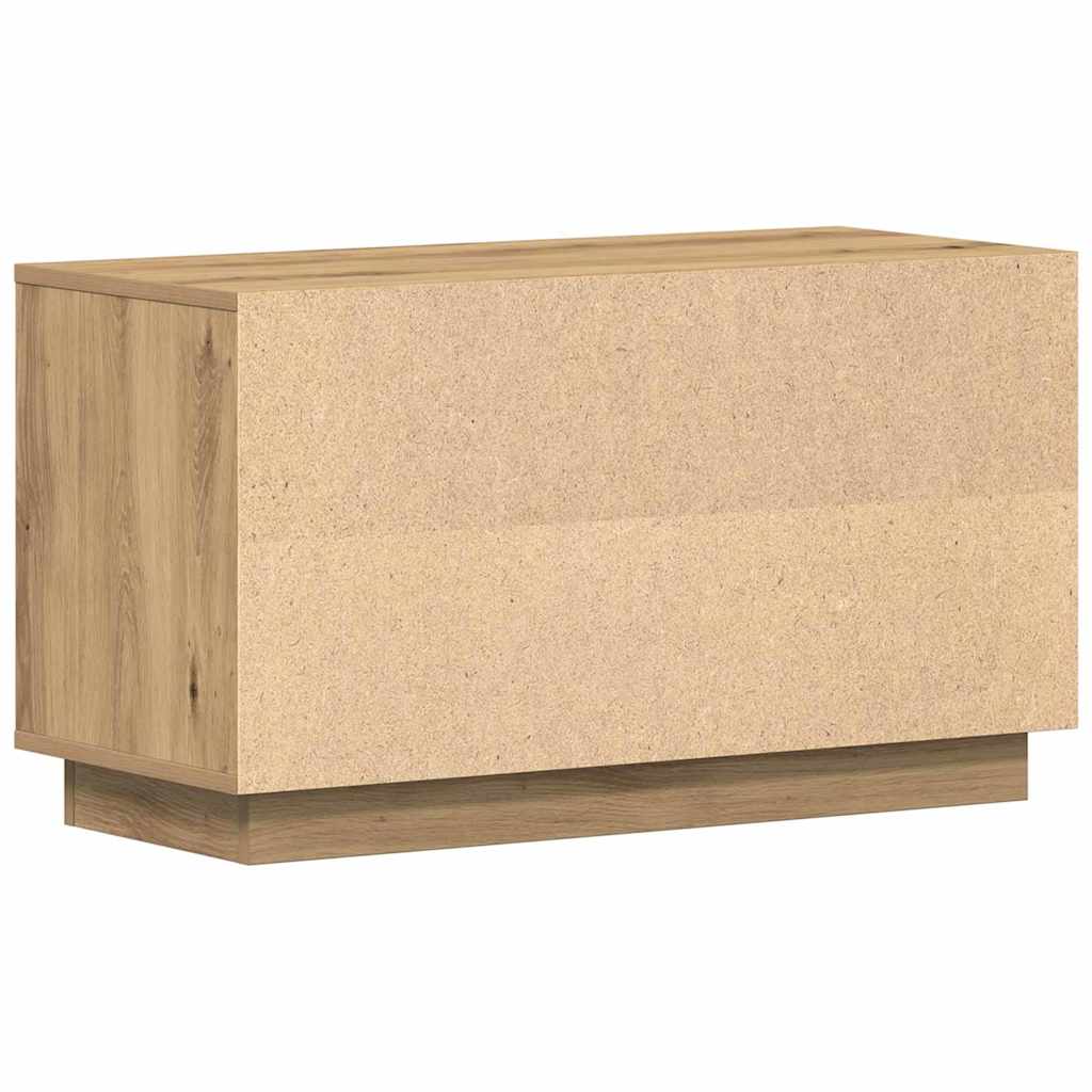 TV-skab 80 X 35 X 45 Cm Konstrueret Træ - Billede 8