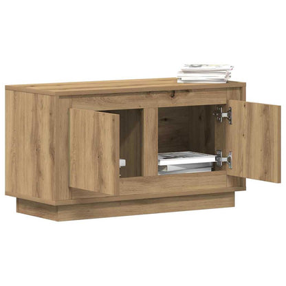 TV-skab 80 X 35 X 45 Cm Konstrueret Træ - Billede 3