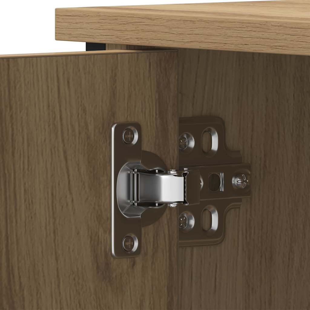 TV-skab 80 X 40 X 50 Cm Konstrueret Træ - Billede 9