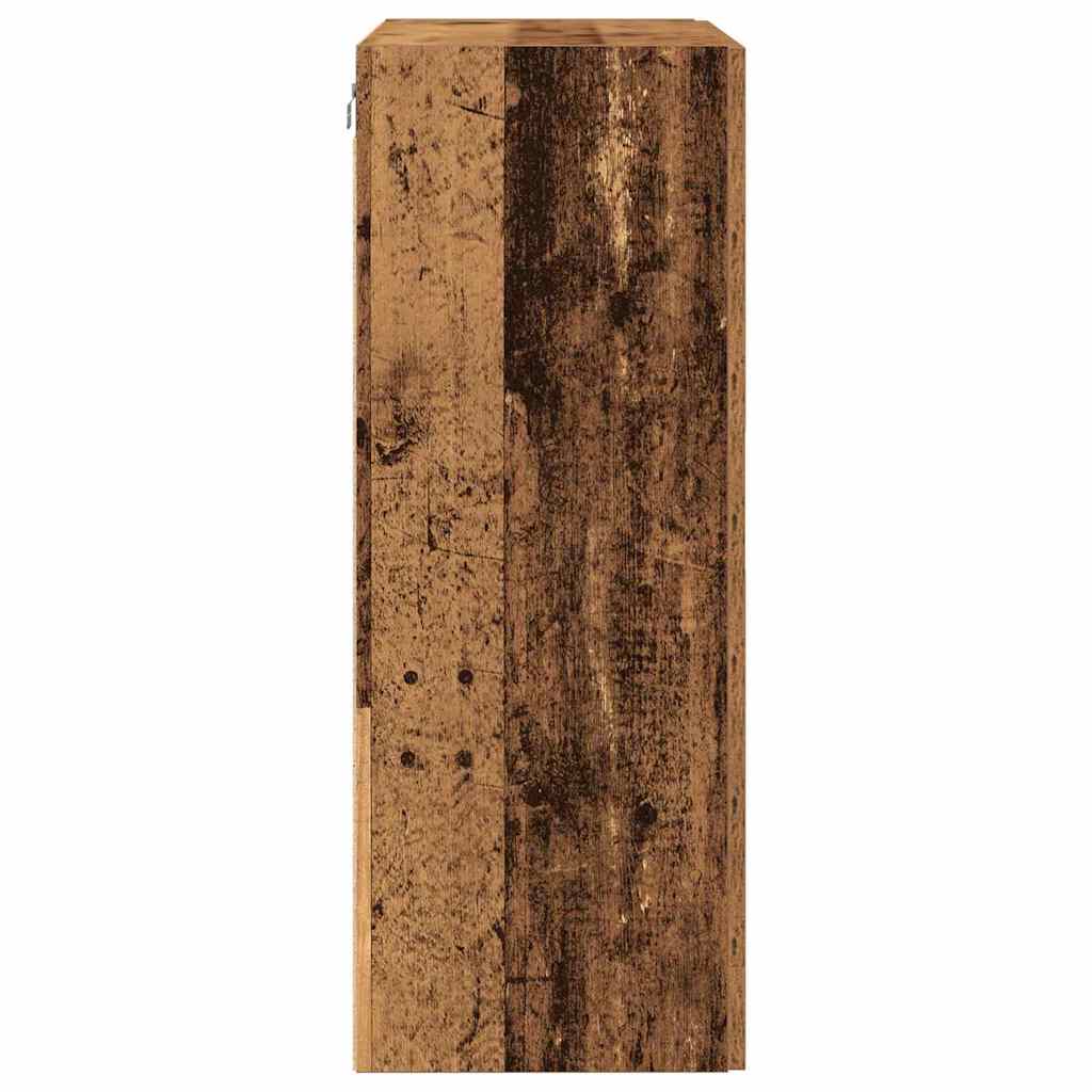 Vægskab 69,5 X 34 X 90 Cm Konstrueret Træ - Billede 7