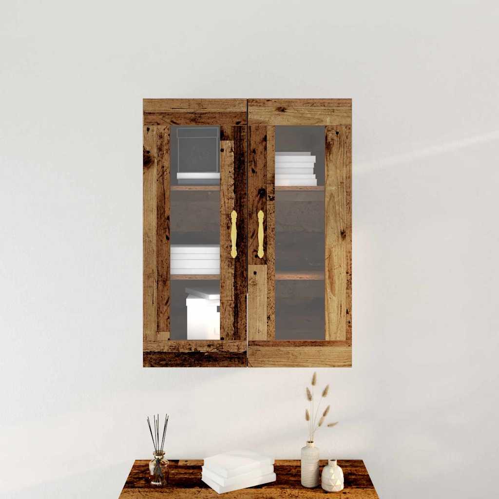 Vægskab 69,5 X 34 X 90 Cm Konstrueret Træ - Billede 4