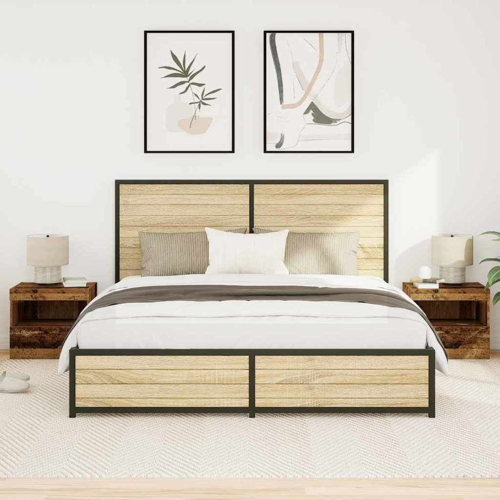 Natskab 50 X 40 X 45 Cm Konstrueret Træ - Variant 862181