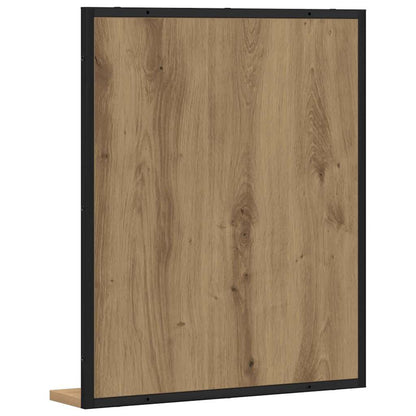 Spejl 50 X 12 X 60 Cm Glas Og Ingeniørtræ - Billede 7