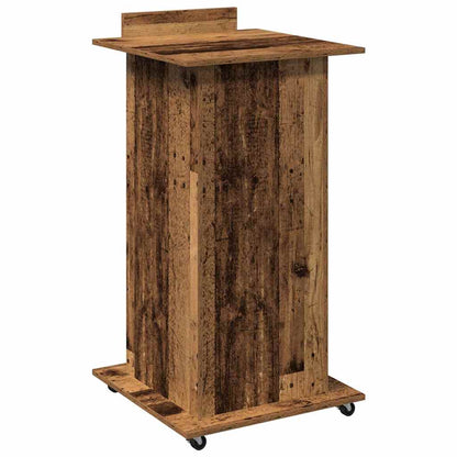 Podium Konstrueret Træ 55 X 55 X 107 Cm - Billede 7