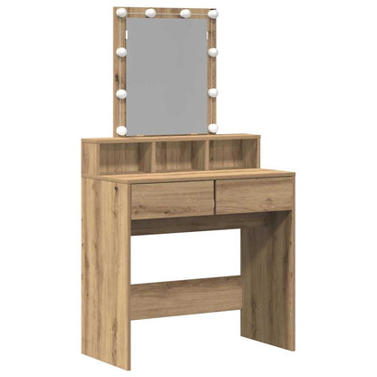 Dressingbord 80 X 41 X 144,5 Cm Konstrueret Træ - Billede 2