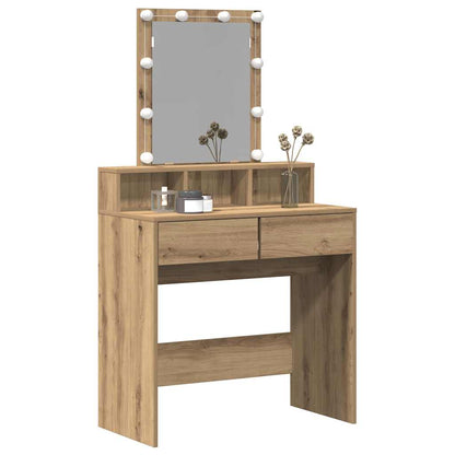 Dressingbord 80 X 41 X 144,5 Cm Konstrueret Træ - Billede 3