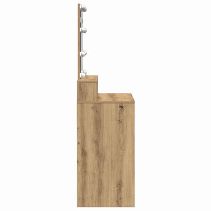 Dressingbord 80 X 41 X 144,5 Cm Konstrueret Træ - Billede 8