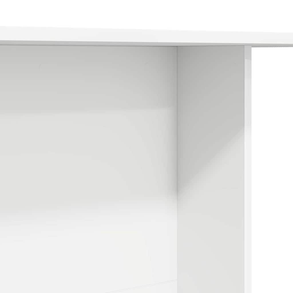 Spisebord 110 X 60 X 75 Cm Konstrueret Træ Rektangulær - Billede 8