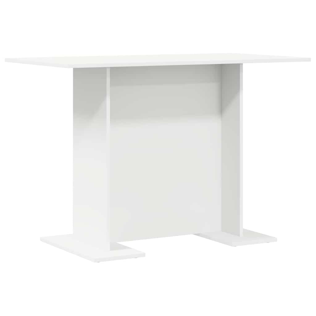 Spisebord 110 X 60 X 75 Cm Konstrueret Træ Rektangulær - Billede 7
