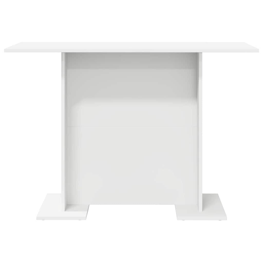 Spisebord 110 X 60 X 75 Cm Konstrueret Træ Rektangulær - Billede 5