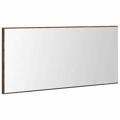 Spejl 80 X 37 Cm Glas Og Ingeniørtræ - Billede 2