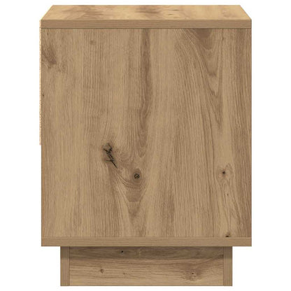 Natbord Egetræ 45 X 34 X 44 Cm Konstrueret Træ - Billede 7