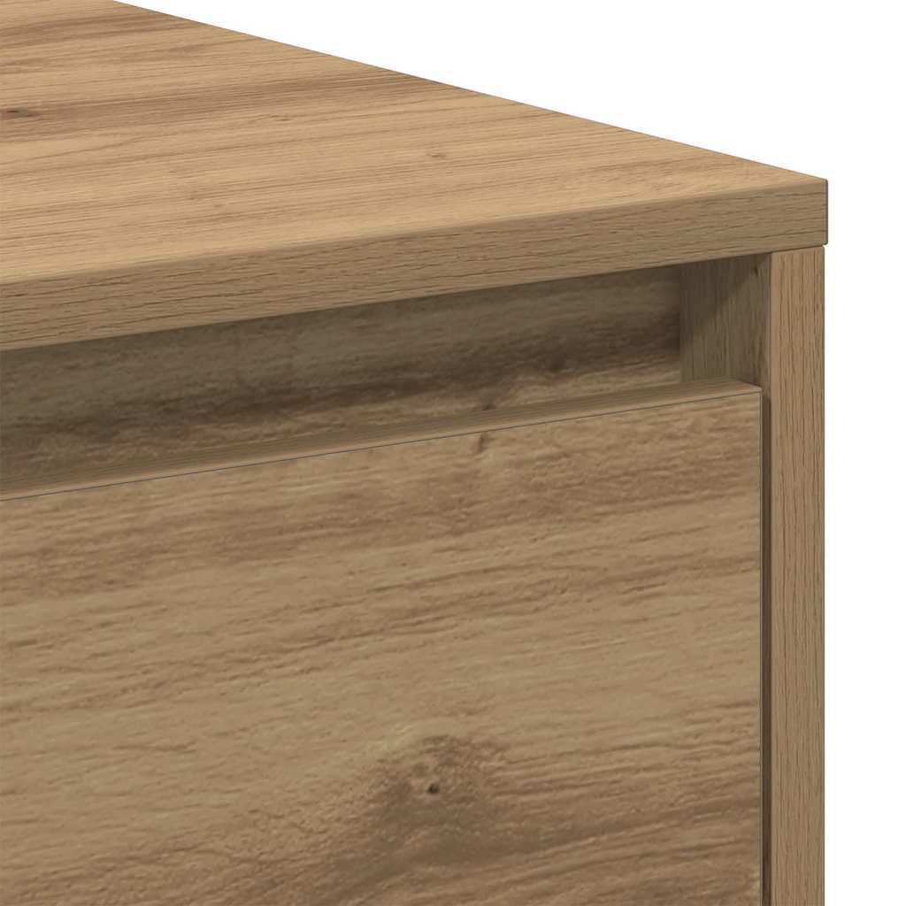 Natskab Egetræ 45 X 34 X 44,5 Cm Konstrueret Træ - Billede 9