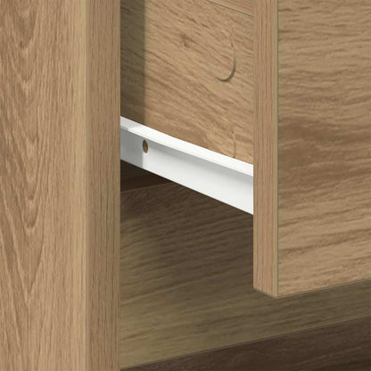 Natskab Egetræ 45 X 34 X 44,5 Cm Konstrueret Træ - Billede 10