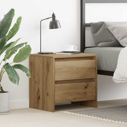 Natskab Egetræ 45 X 34 X 44,5 Cm Konstrueret Træ - Hovedbillede