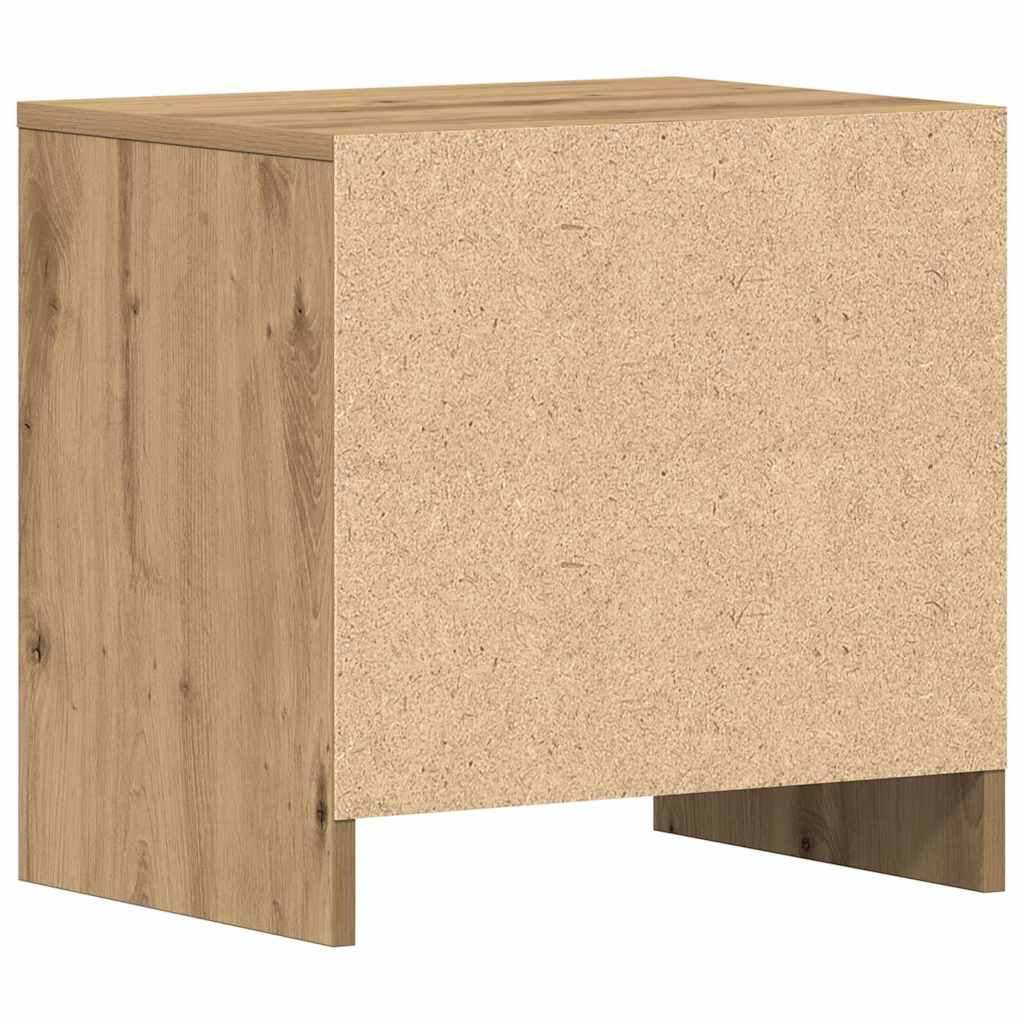 Natskab Egetræ 45 X 34 X 44,5 Cm Konstrueret Træ - Billede 8