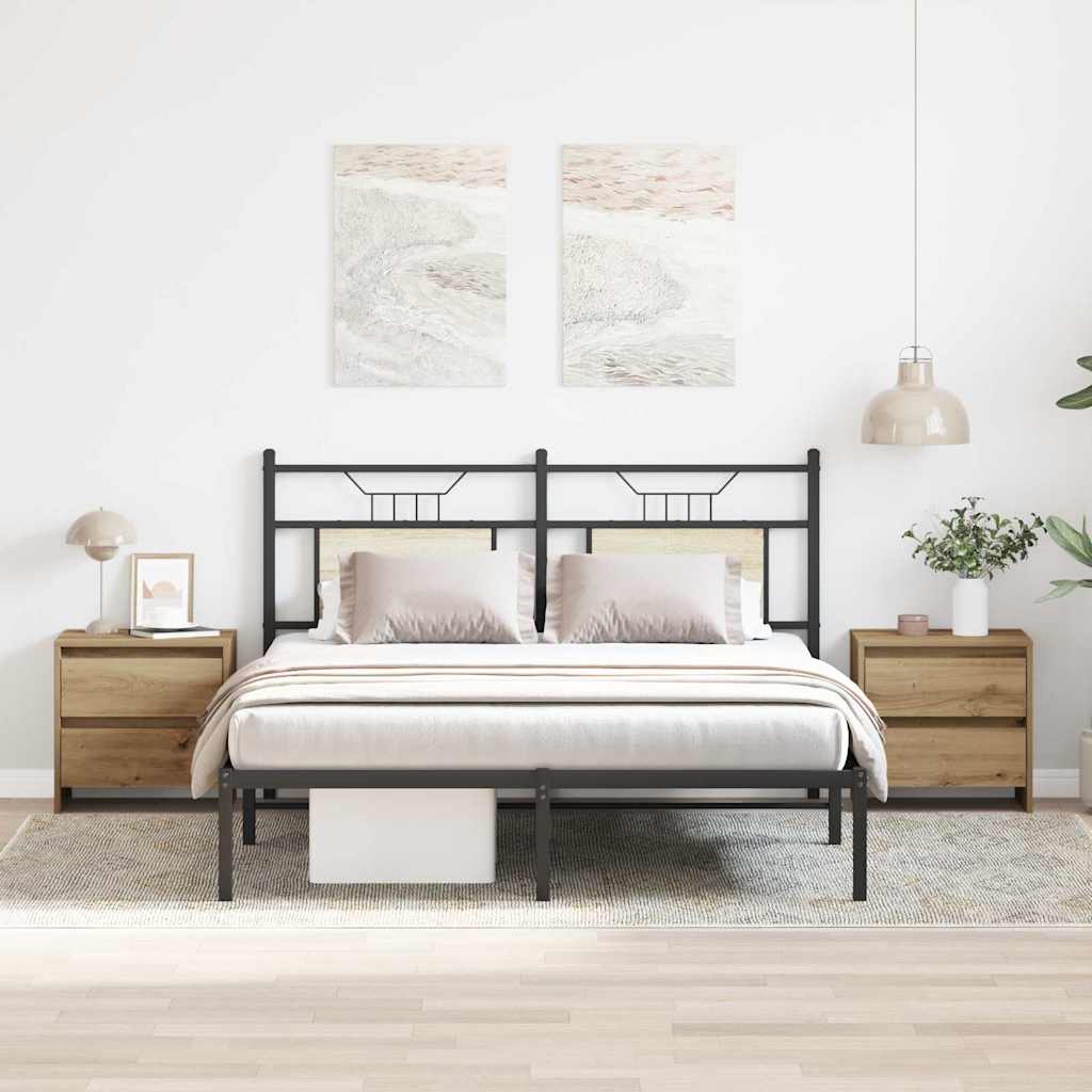 Natskab Egetræ 45 X 34 X 44,5 Cm Konstrueret Træ - Variant 863356