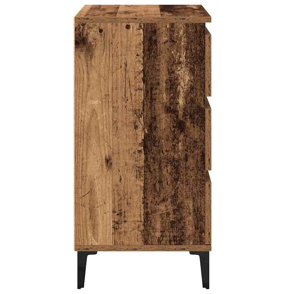 Natskab 45 X 35 X 44 Cm Konstrueret Træ - Billede 7