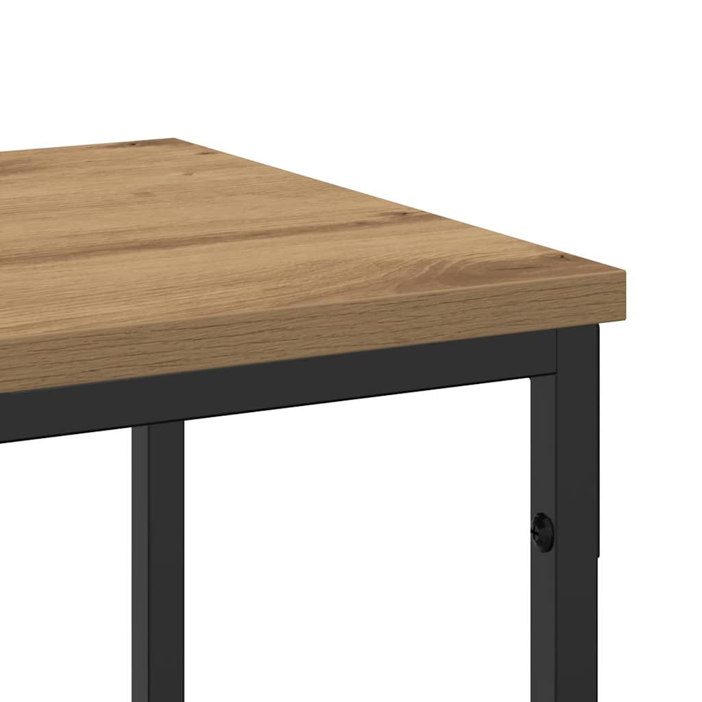 Konsolbord 200 X 30 X 75 Cm Konstrueret Træ - Billede 8