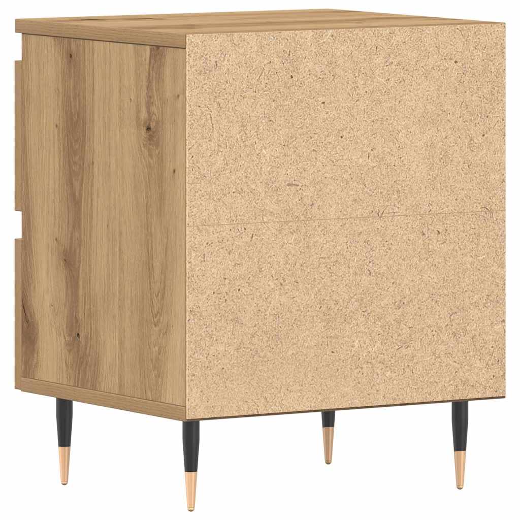 Natskab Egetræ 40 X 35 X 50 Cm Konstrueret Træ - Billede 8
