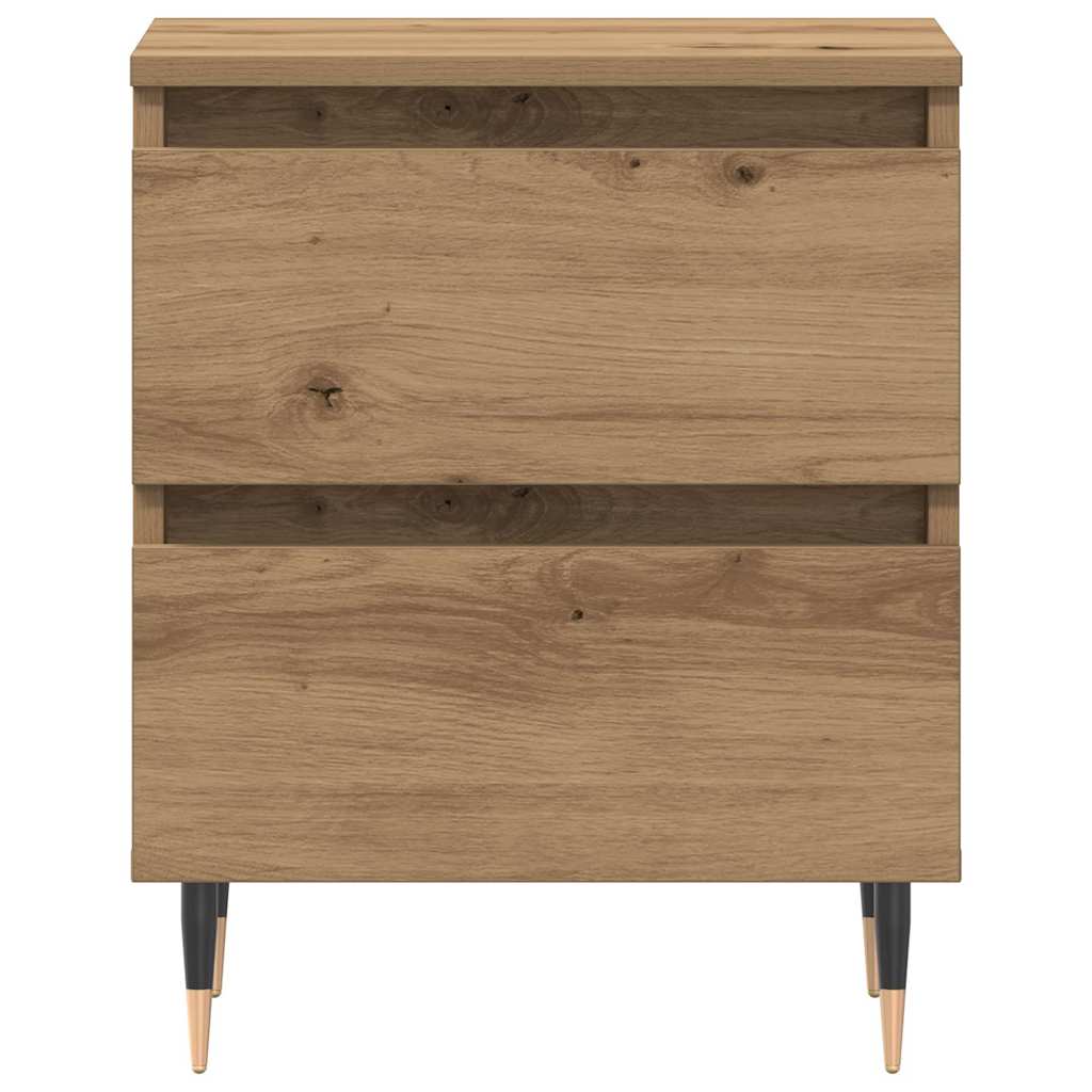 Natskab Egetræ 40 X 35 X 50 Cm Konstrueret Træ - Billede 6
