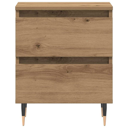 Natskab Egetræ 40 X 35 X 50 Cm Konstrueret Træ - Billede 6