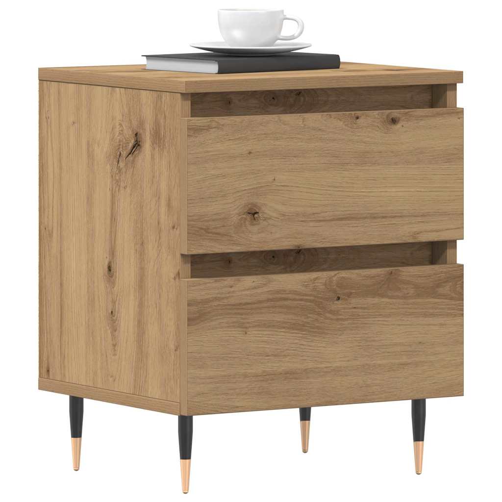 Natskab Egetræ 40 X 35 X 50 Cm Konstrueret Træ - Billede 3