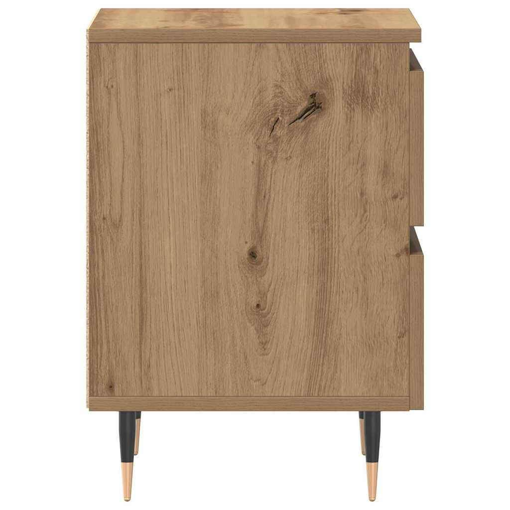 Natskab Egetræ 40 X 35 X 50 Cm Konstrueret Træ - Billede 7