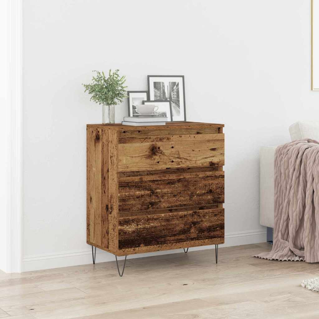 Sideboard 60 X 35 X 70 Cm Konstrueret Træ - Hovedbillede