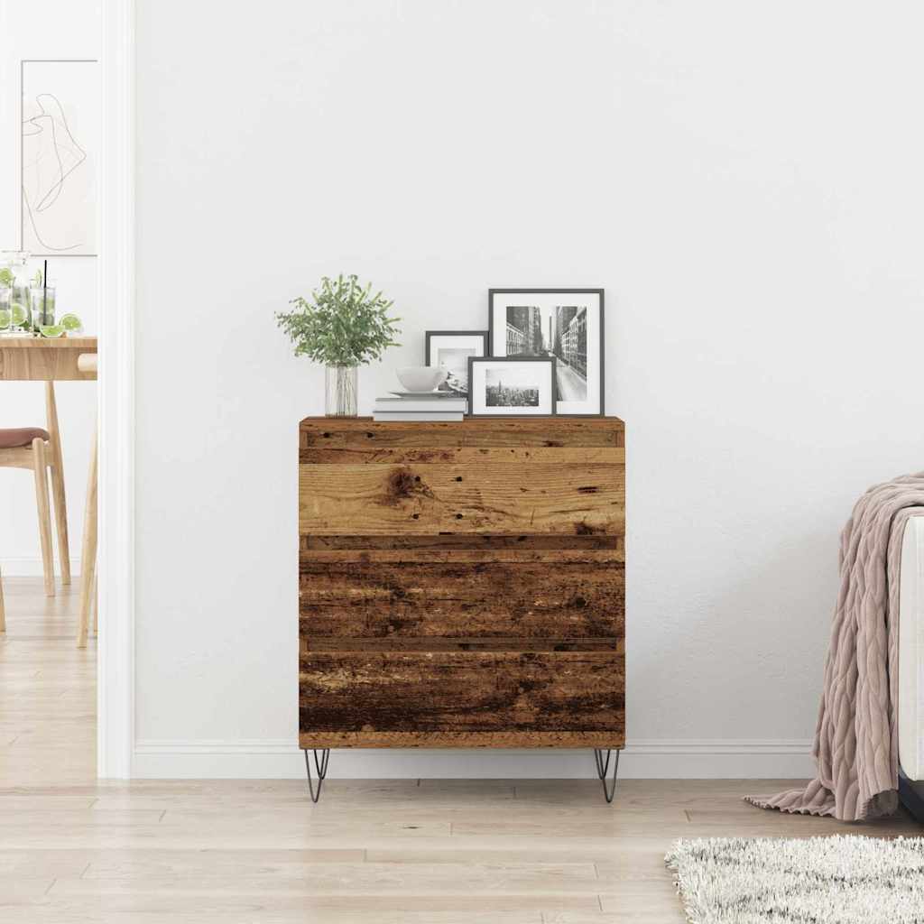 Sideboard 60 X 35 X 70 Cm Konstrueret Træ - Billede 4