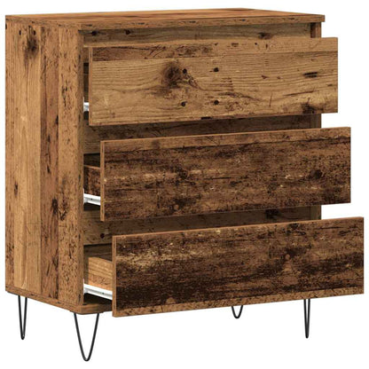 Sideboard 60 X 35 X 70 Cm Konstrueret Træ - Billede 5