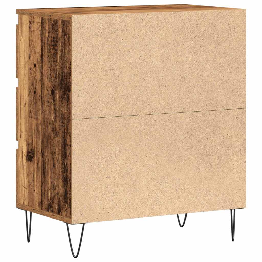Sideboard 60 X 35 X 70 Cm Konstrueret Træ - Billede 8