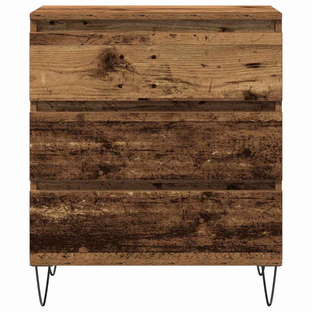Sideboard 60 X 35 X 70 Cm Konstrueret Træ - Billede 6