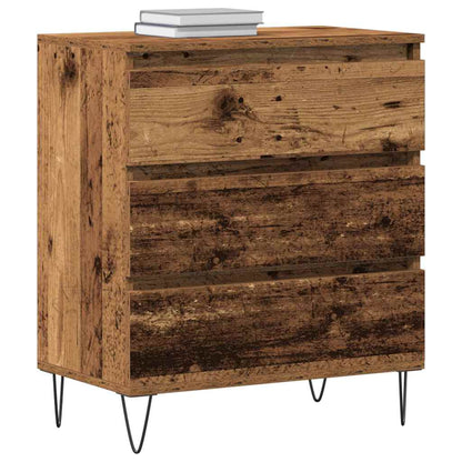 Sideboard 60 X 35 X 70 Cm Konstrueret Træ - Billede 3