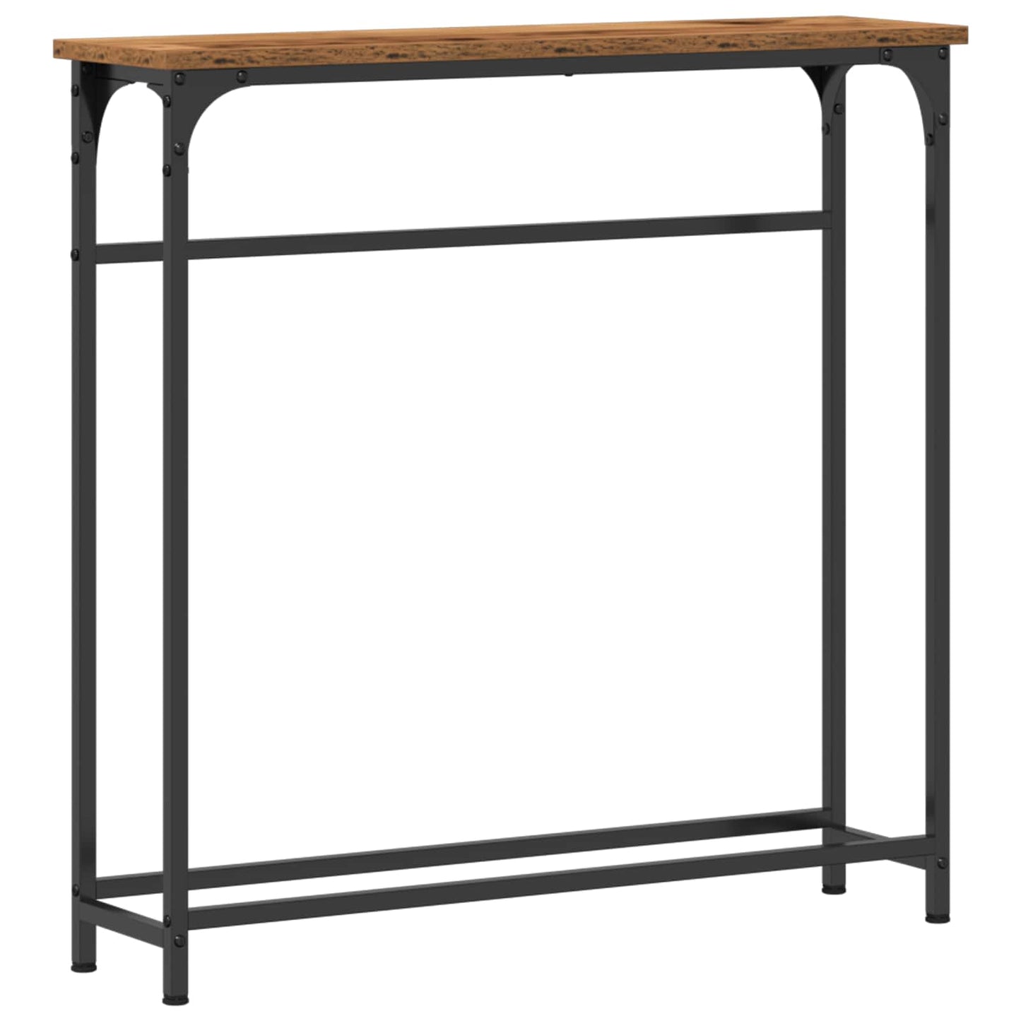 Konsolbord 75x19,5x75 Cm Konstrueret Træ - Billede 2