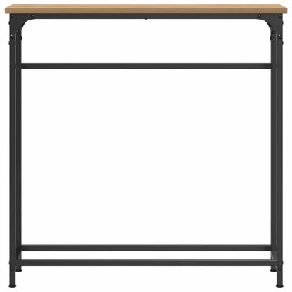 Konsolbord Sonoma Eg 75x19,5x75 Cm Konstrueret - Billede 5