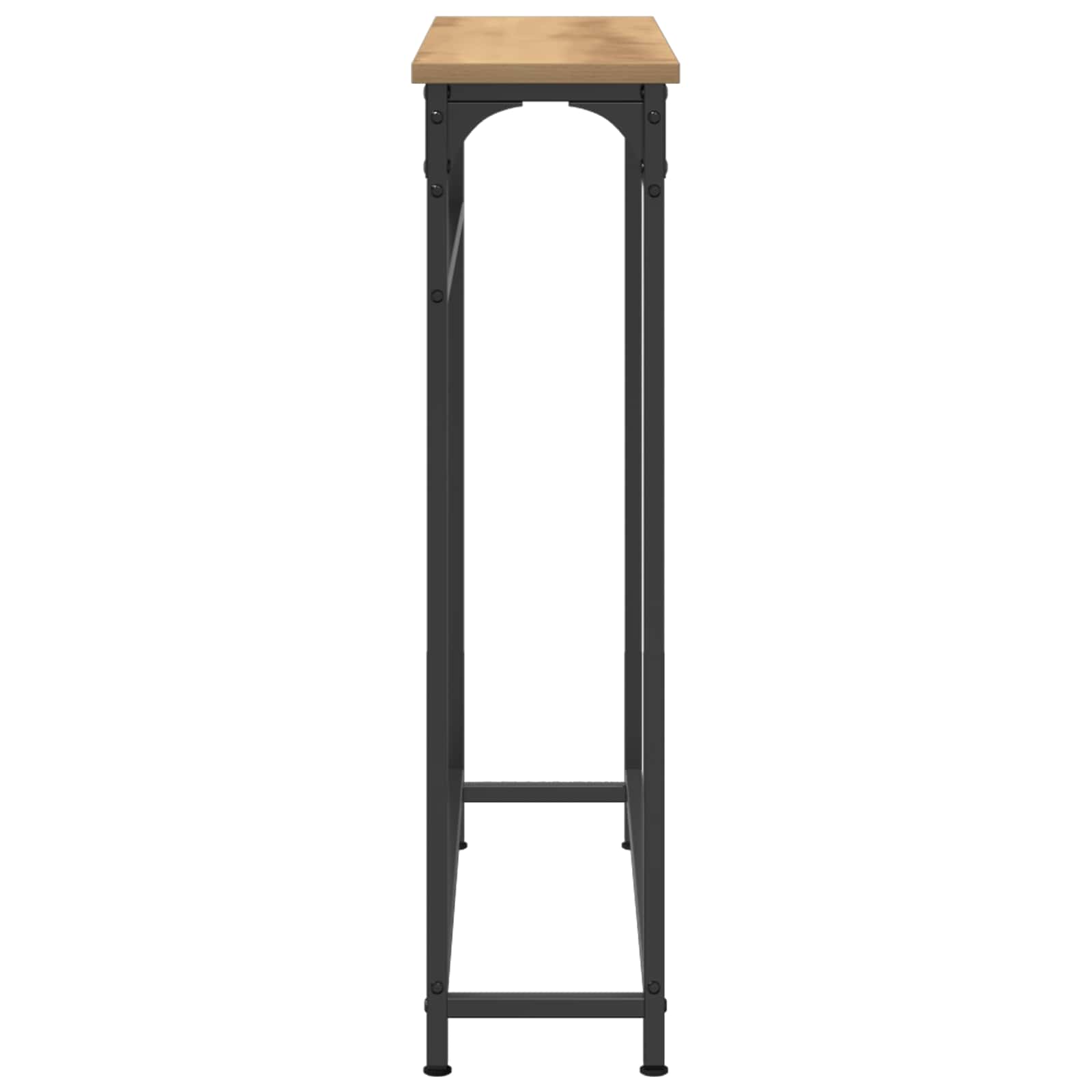 Konsolbord Sonoma Eg 75x19,5x75 Cm Konstrueret - Billede 6