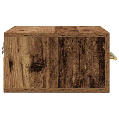 Natskab 35 X 35 X 20 Cm Konstrueret Træ - Billede 7