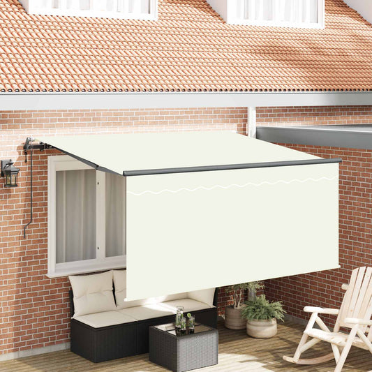Utrækkelig Markise Creme 300 X 200 Cm Stof - Hovedbillede