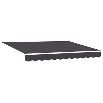 Utrækkelig Markise Antracit 300 X 200 Cm Polyester Og Aluminium - Billede 5