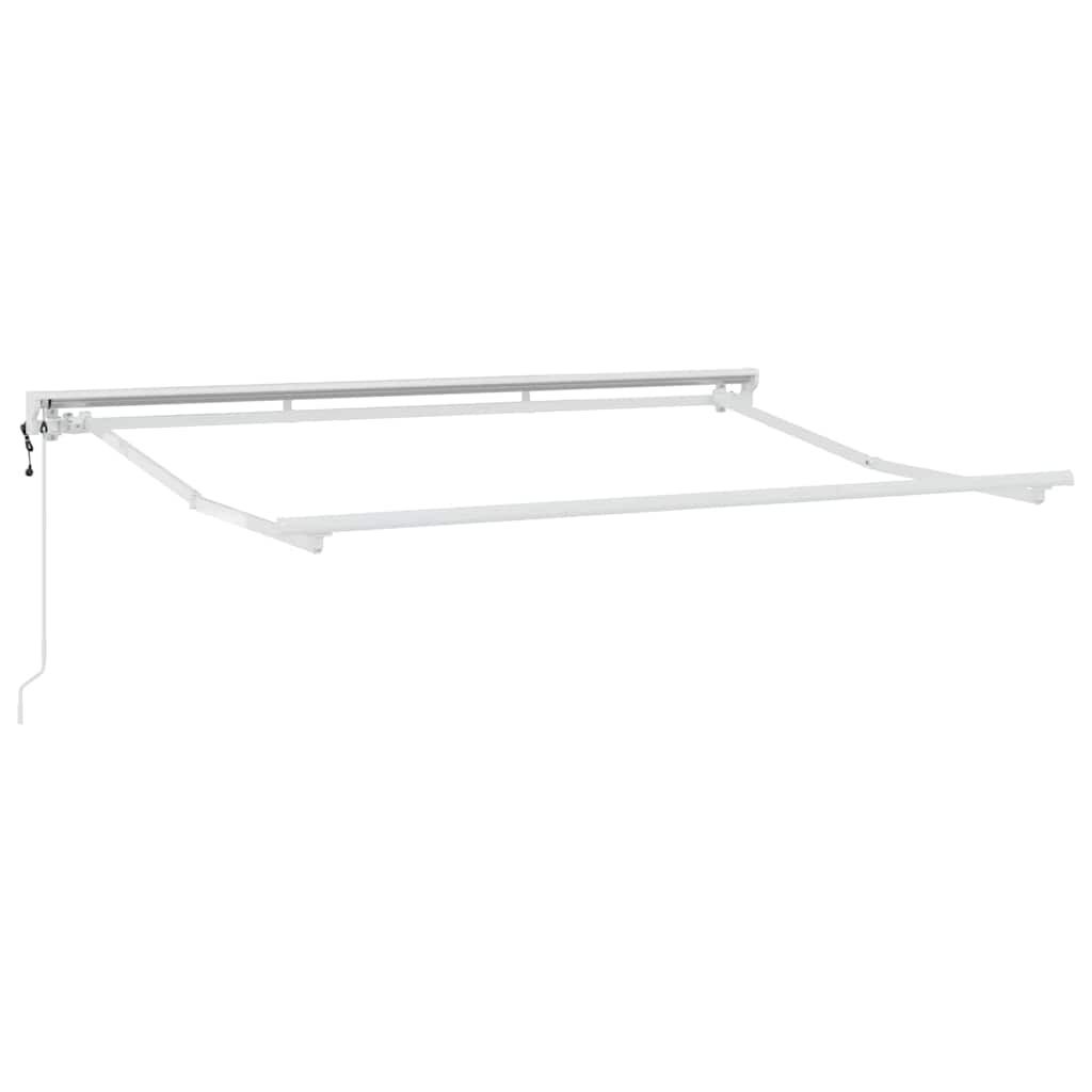 Utrækkelig Markise Antracit 300 X 200 Cm Polyester Og Aluminium - Billede 6