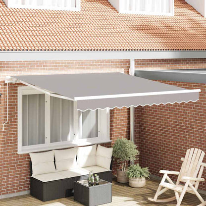 Udtrækkelig Markise Polyester Og Aluminium - Variant 3330375