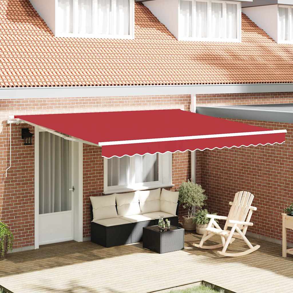 Udtrækkelig Markise Polyester Og Aluminium - Variant 3330687