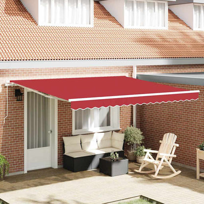Udtrækkelig Markise Polyester Og Aluminium - Variant 3330687