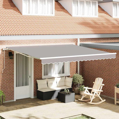 Elektrisk Utrækkelig Markise 400 × 350 Cm - Hovedbillede