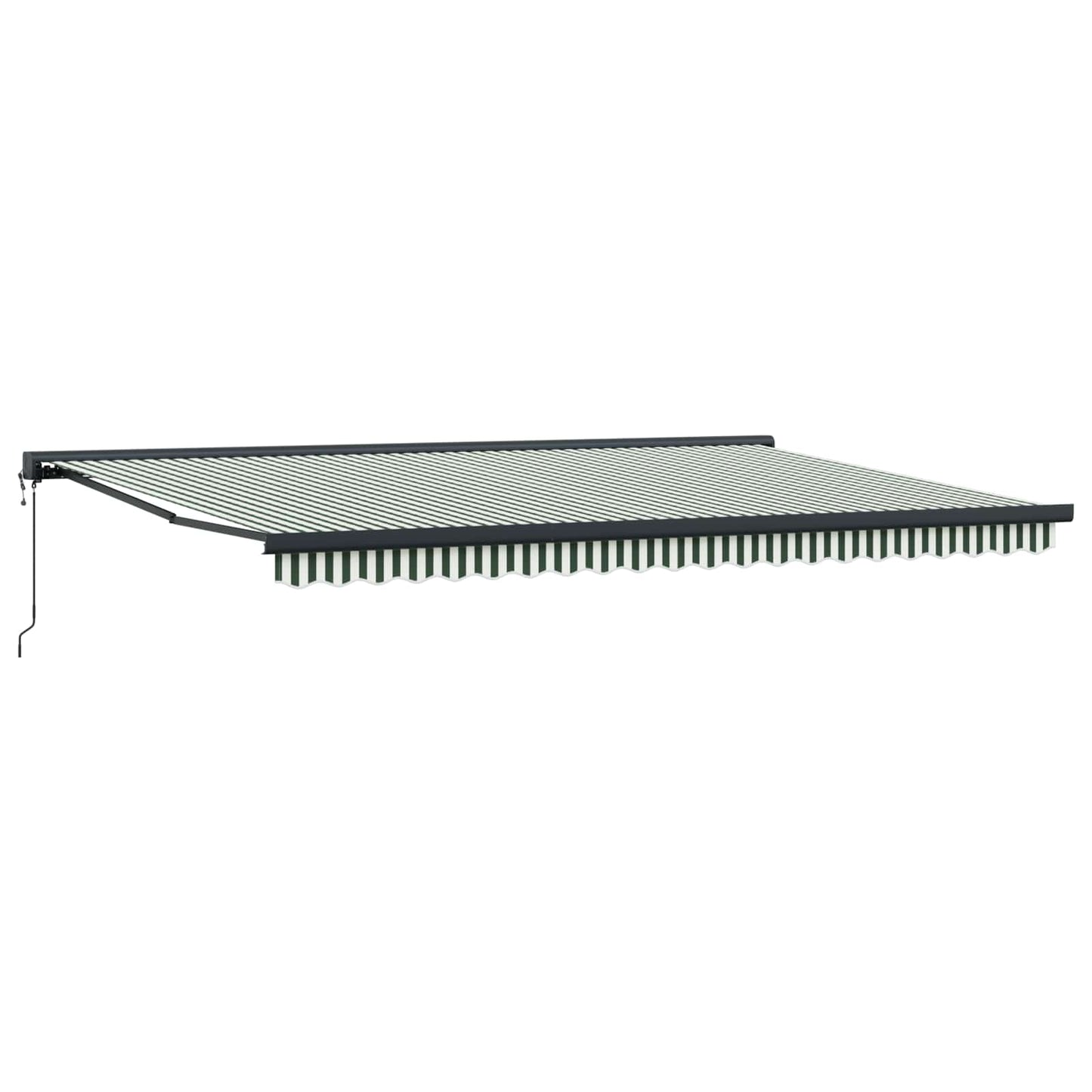 Markise Og Hvid 500 X 300 X 165 Cm Polyester Og Aluminium - Billede 4