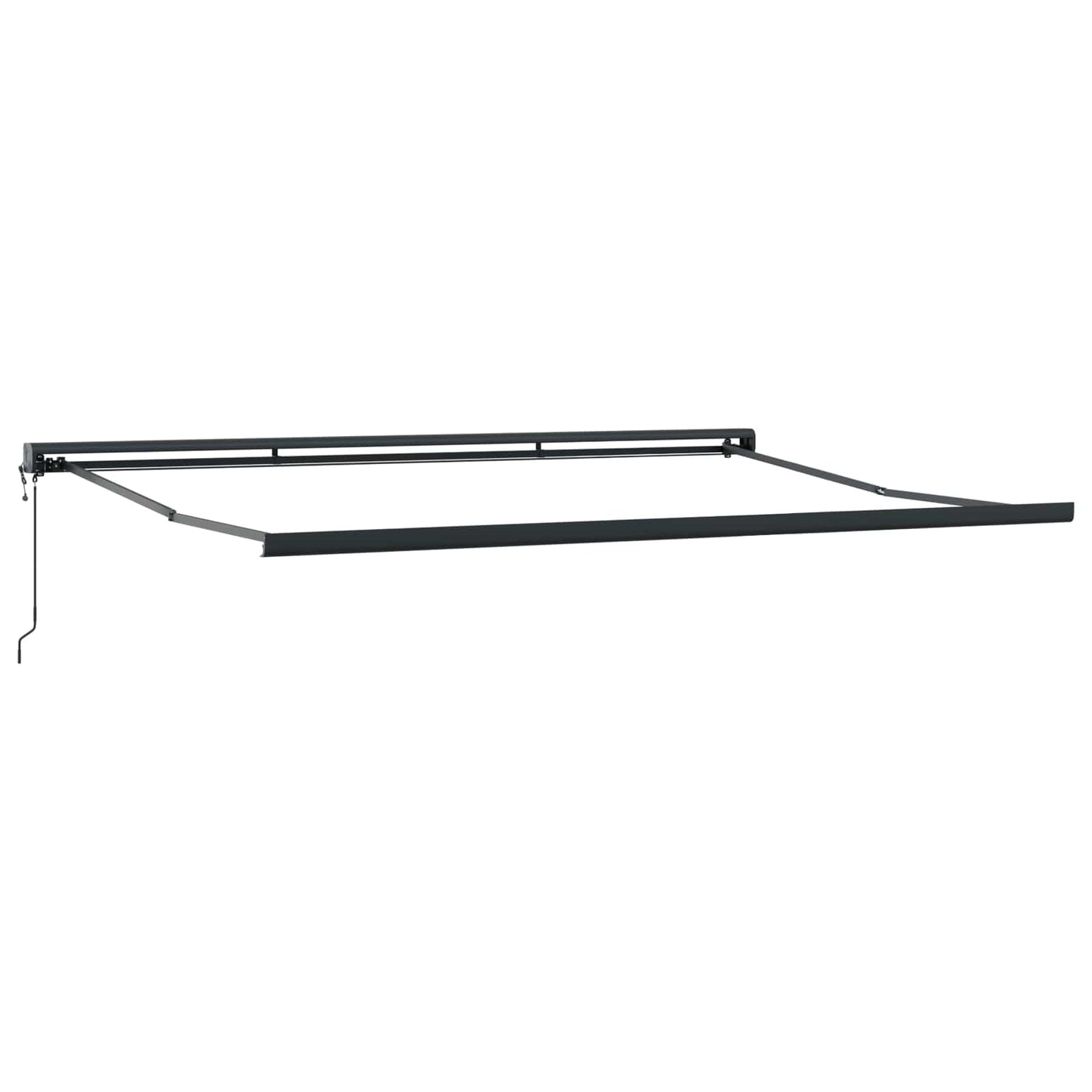Markise Og Hvid 500 X 300 X 165 Cm Polyester Og Aluminium - Billede 5