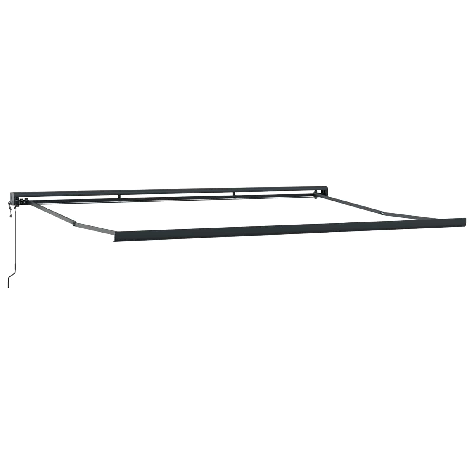 Markise Og Hvid 500 X 300 X 165 Cm Polyester Og Aluminium - Billede 5